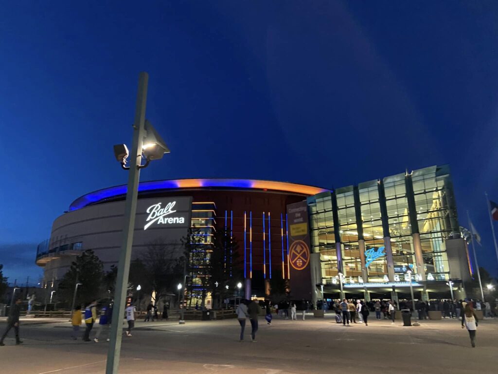 Ball Arena Denver nuggets